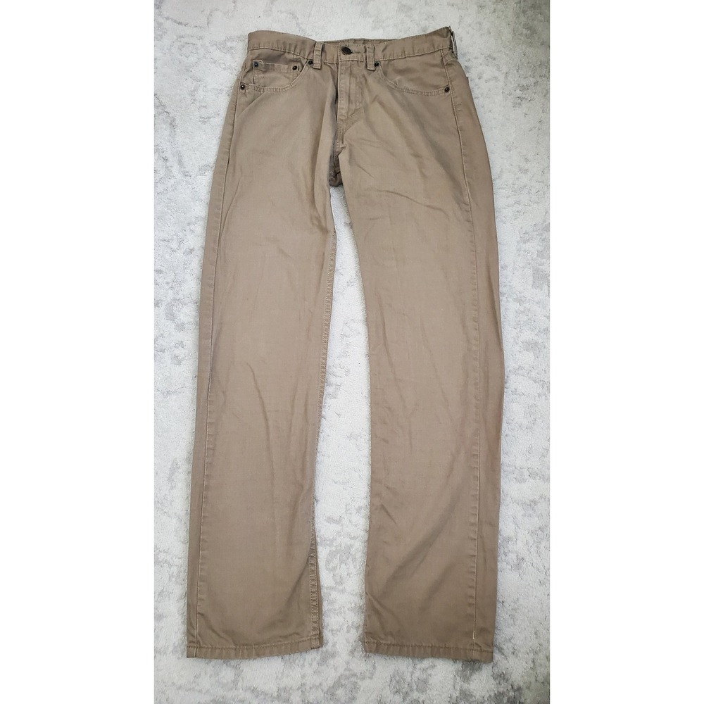Levis 505 tan jeans 32x 34